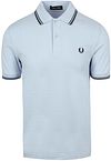 Fred Perry M3600 Poloshirt Lyseblå Y58 M3600-Y58