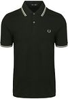 Fred Perry Polo Twin Tipped M3600 Mørkegrønn M3600-Y65