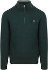 Gant Halfzip-Wollpullover mit Logo Grün 87213-374 kaufen | Suitable