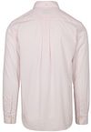 Gant Poplin Banker Hemd Streep Lichtroze Product / Achterkant
