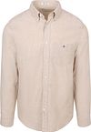 Gant Shirt Cotton Linen Beige order online | Suitable