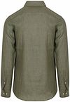 Suitable Overhemd Linnen Groen Product / Achterkant