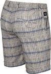 Blue Industry Short Jim Beige Geruit Product / Achterkant