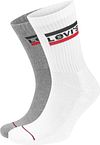 Levi's Chaussettes Sportives Lot de 2 Paires Gris Blanc 902012001-062 commander en ligne | Suitable