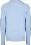 Tommy Hilfiger Pullover Cotton Kashmir Lichtblauw Product / Achterkant