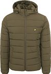 Lyle & Scott Lett Vektjakke Oliven JK1546V-W485