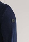 Maglione Half Zip State of Art navy Model / Detail