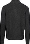 Maglione half zip NZA Christopher melange navy Product / Achterkant