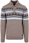 NZA Nordic Maglione Misto Lana Taupe 26KN487-1140