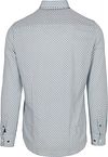 NZA Shirt Aidan Print Blue Product / Achterkant