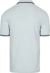 Polo Fred Perry Twin Tipped M3600 in piqué di cotone blu 96A Product / Achterkant