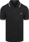 Fred Perry Polo Nero M3600-P69