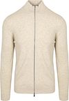 Profuomo Cardigan Laine Merino Ecru PPVJ30025A-F commander en ligne | Suitable