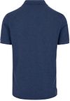 Profuomo Piqué Poloshirt Melange Indigo Product / Achterkant