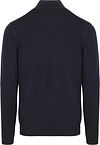 Profuomo Half Zip Pullover Merinowolle Navy  Product / Achterkant