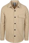 Profuomo Skjortejakke i Fløjl i Beige PPWF30001A-F