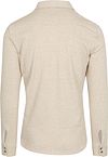 Profuomo Overshirt Western Jersey Ecru Product / Achterkant