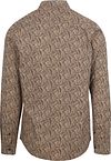 Scotch and Soda Hemd Print Beige Product / Achterkant