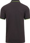 Suitable Fluo B Polo Antraciet Product / Achterkant