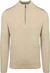 Suitable Half Zip Pullover Patch Ecru PU-COWO-HZP-STBL-25.01 FCD Off White 36715 order online | Suitable