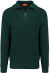 Suitable Half Zip Pullover Sailor Wool Blend Dark Green order online | Suitable Slovakia