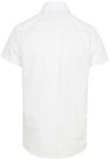 Suitable Short Sleeve Hemd Leinen Weiß Product / Achterkant