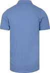 Suitable Polo Shirt MEL Piqué Mellomblå Product / Achterkant