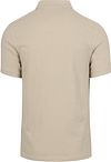 Barbour Pique Poloshirt Beige Product / Achterkant