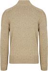 NZA Pull Mocker Adan Conor Melange Beige chaud Product / Achterkant