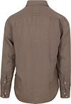 BOSS Relegant Skjorte i Linned Taupe Product / Achterkant