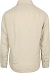 BOSS Relegant Skjorte i Linned Beige Product / Achterkant