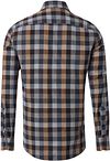 CASAMODA Camicia a quadri grigia Product / Achterkant