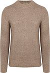 Dstrezzed Rundhalsausschnitt Pullover Braun 405626-AW24-260