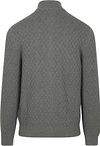 Gant Strickjacke Textur Grau Product / Achterkant