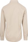 King Essentials The Tommy Overhemd Beige Product / Achterkant