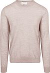 King Essentials The John Pullover Merino Beige KM111030001-N018T