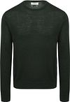King Essentials The John Pullover Merino Donkergroen KM111030001-G035T kopen | Suitable