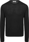 King Essentials The John Pullover Merino Svart KM111030001-C000T