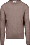 KING Essentials Sweter Brązowy KM111030001-N050T