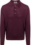 King Essentials The Robert Long Sleeve Poloshirt Merino Burgundy KM111030002-P080T kaufen | Suitable