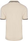Koszulka polo Fred Perry Twin Tipped M3600 84A w kolorze ecru Product / Achterkant