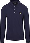 Lyle och Scott långärmad polotröja Marinblå LP400VOG-Z99