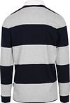 McGregor polo rugby a righe blu navy e grigio Product / Achterkant