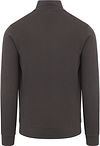 Lyle & Scott Halv zip-trøje i tonal antracit Product / Achterkant