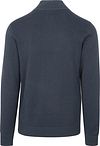 Petrol Halvzip Pullover Augusta Navy Product / Achterkant