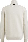 PME Legend Jacquard Interlock Kardigan Greige Product / Achterkant