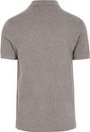 Profuomo Piqué Poloshirt Melange Bruin Product / Achterkant