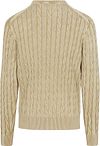 Pullover a trecce Tommy Hilfiger Sandalwood Product / Achterkant