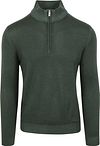 R2 Half Zip Pullover Merino Wool Dark Green order online | 122.ZIP.001-070 | Suitable Liechtenstein