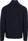 Steppin' Out Mocker Pullover Lambswool Navy Product / Achterkant